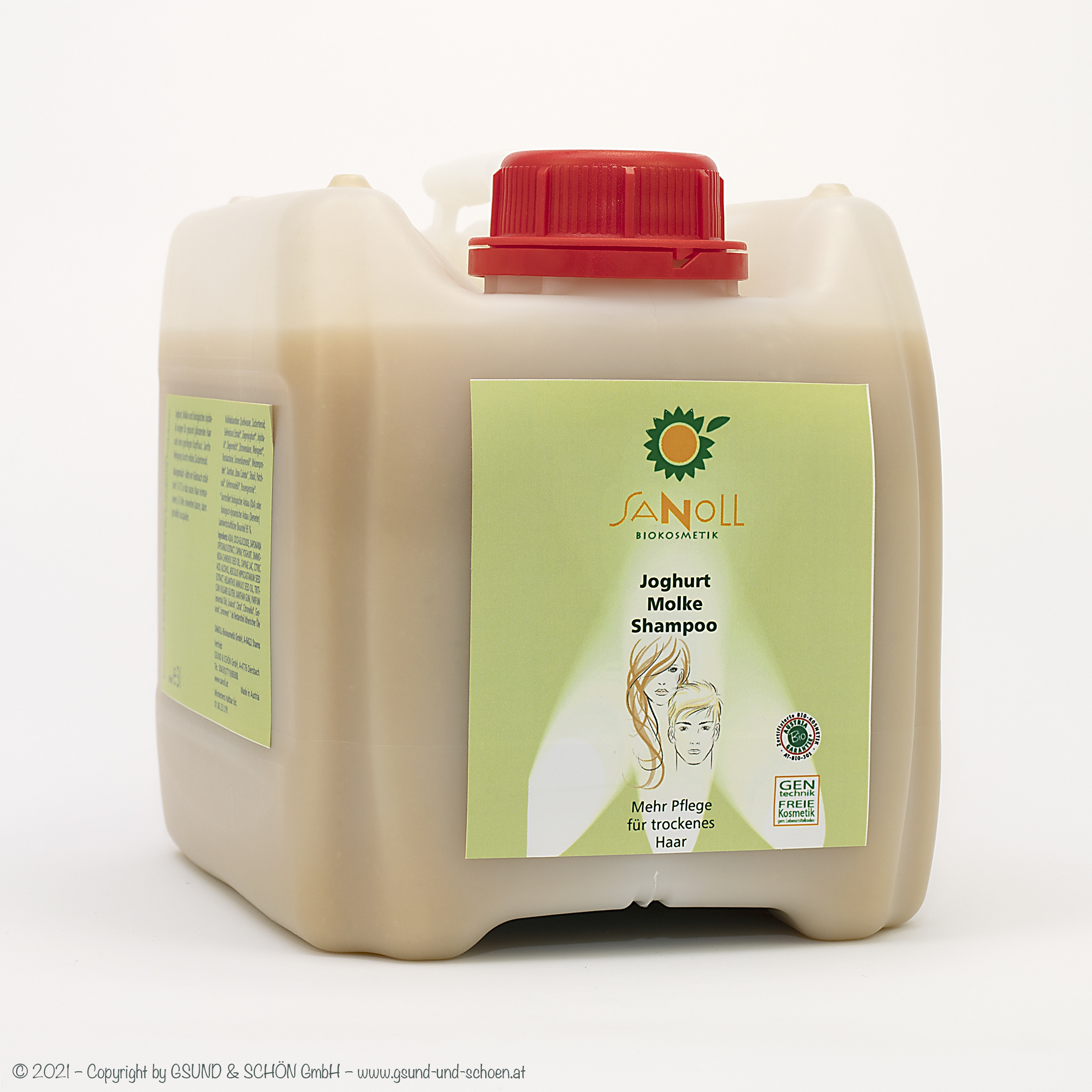 Joghurt Molke Shampoo - 3 Lt. Kanister