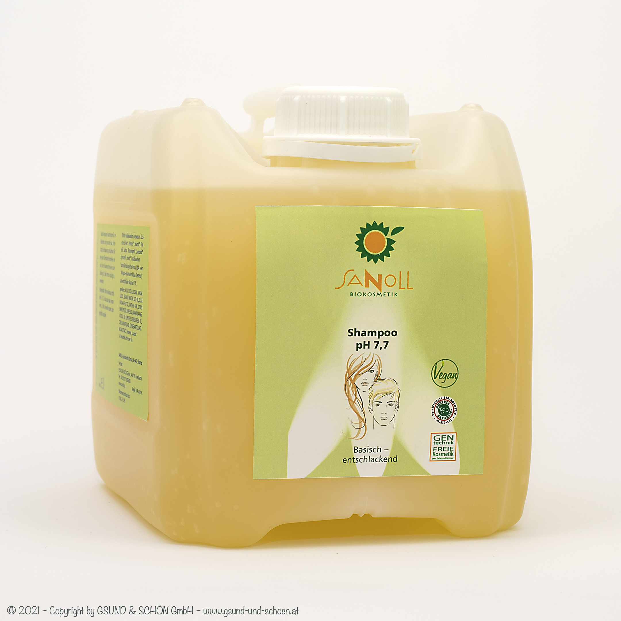 Shampoo pH 7.7 - 3 Lt. Kanister