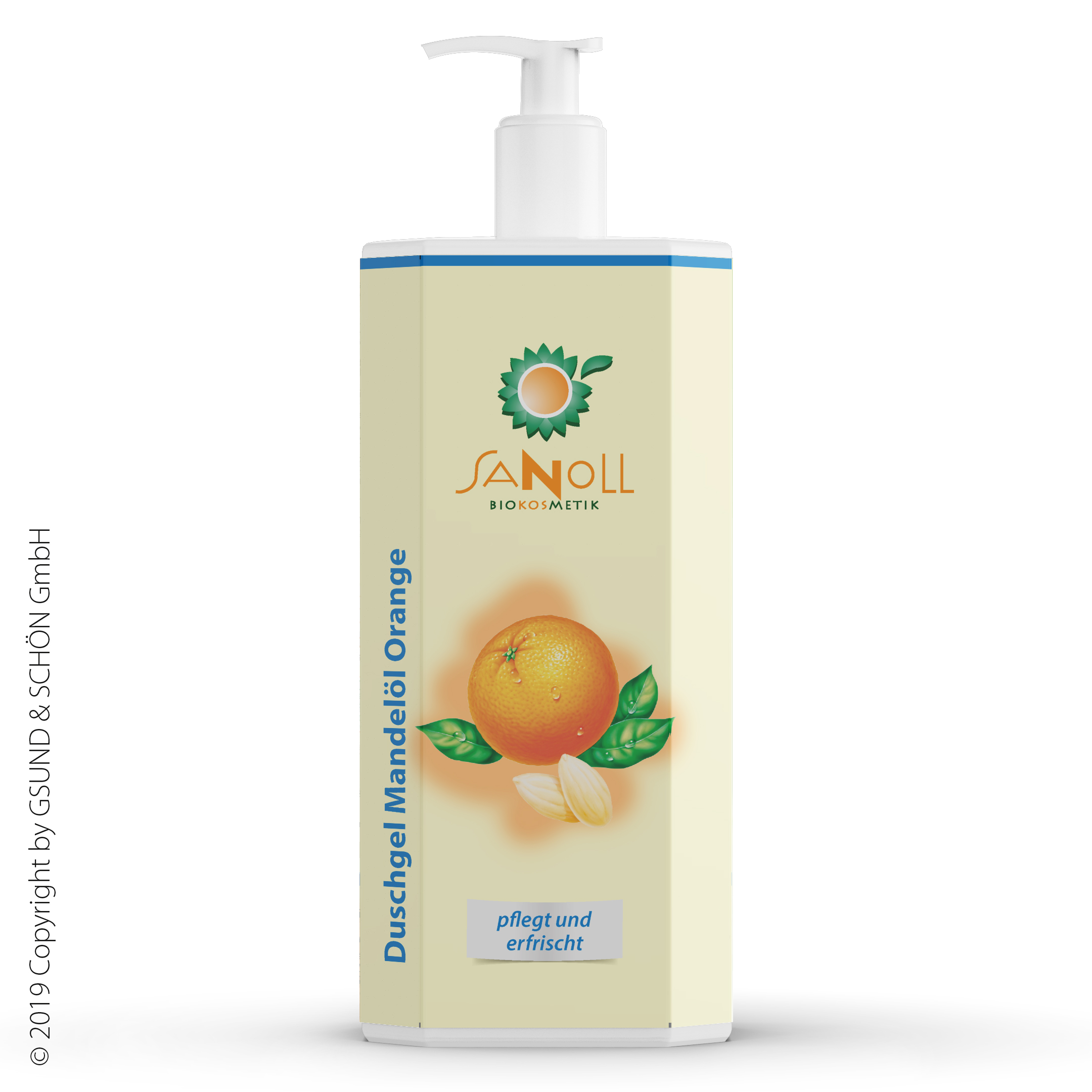 Duschgel Mandeloel-Orange (Literware)