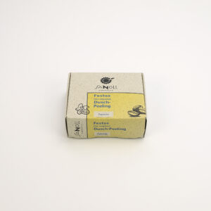 Festes bio-veganes Dusch-Peeling