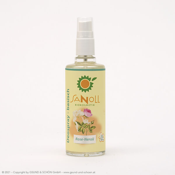 Deospray - basisch - Rose-Neroli