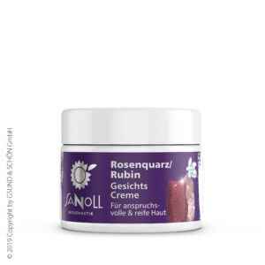 Rosenquarz/Rubin GesichtsCreme