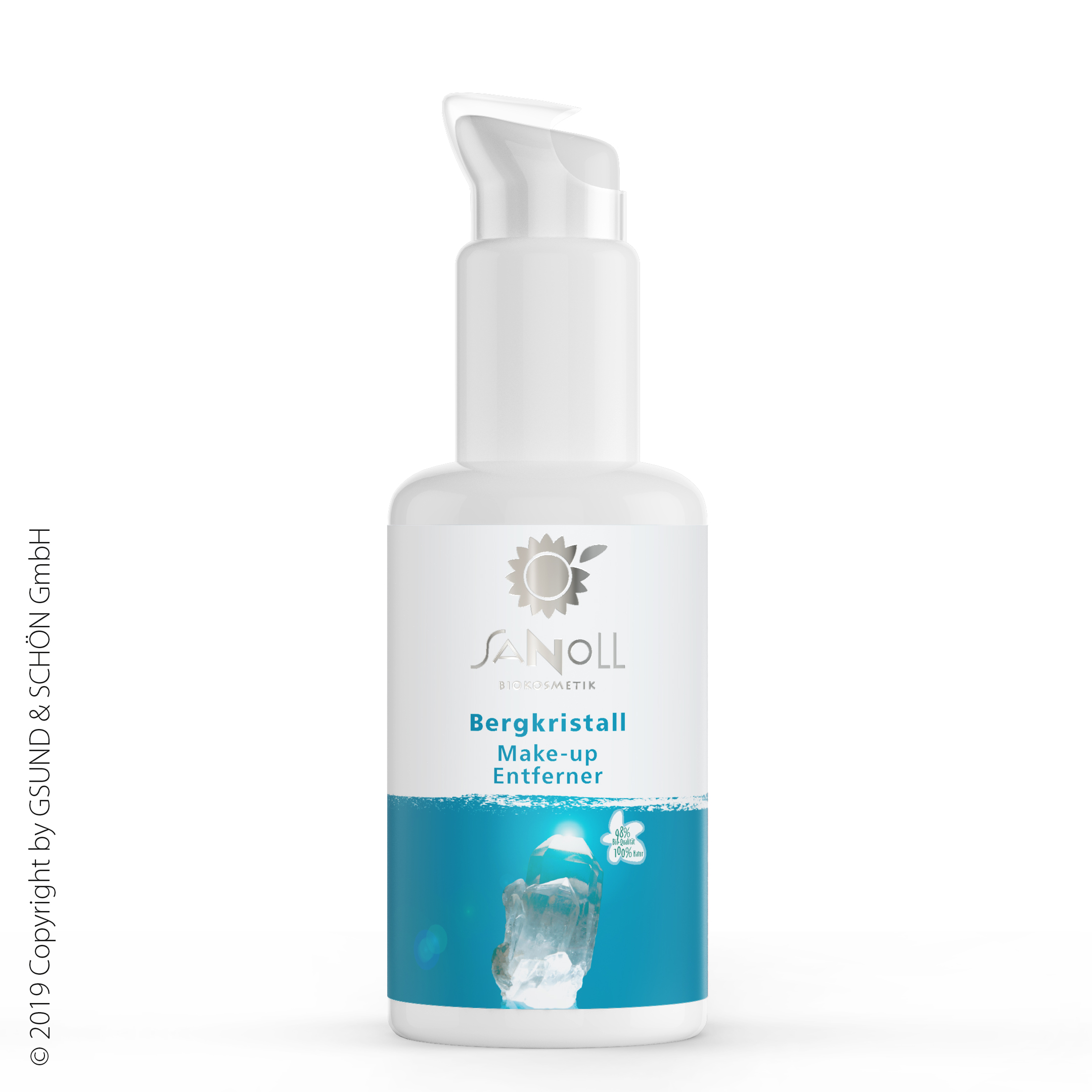 Bergkristall Make-up Entferner