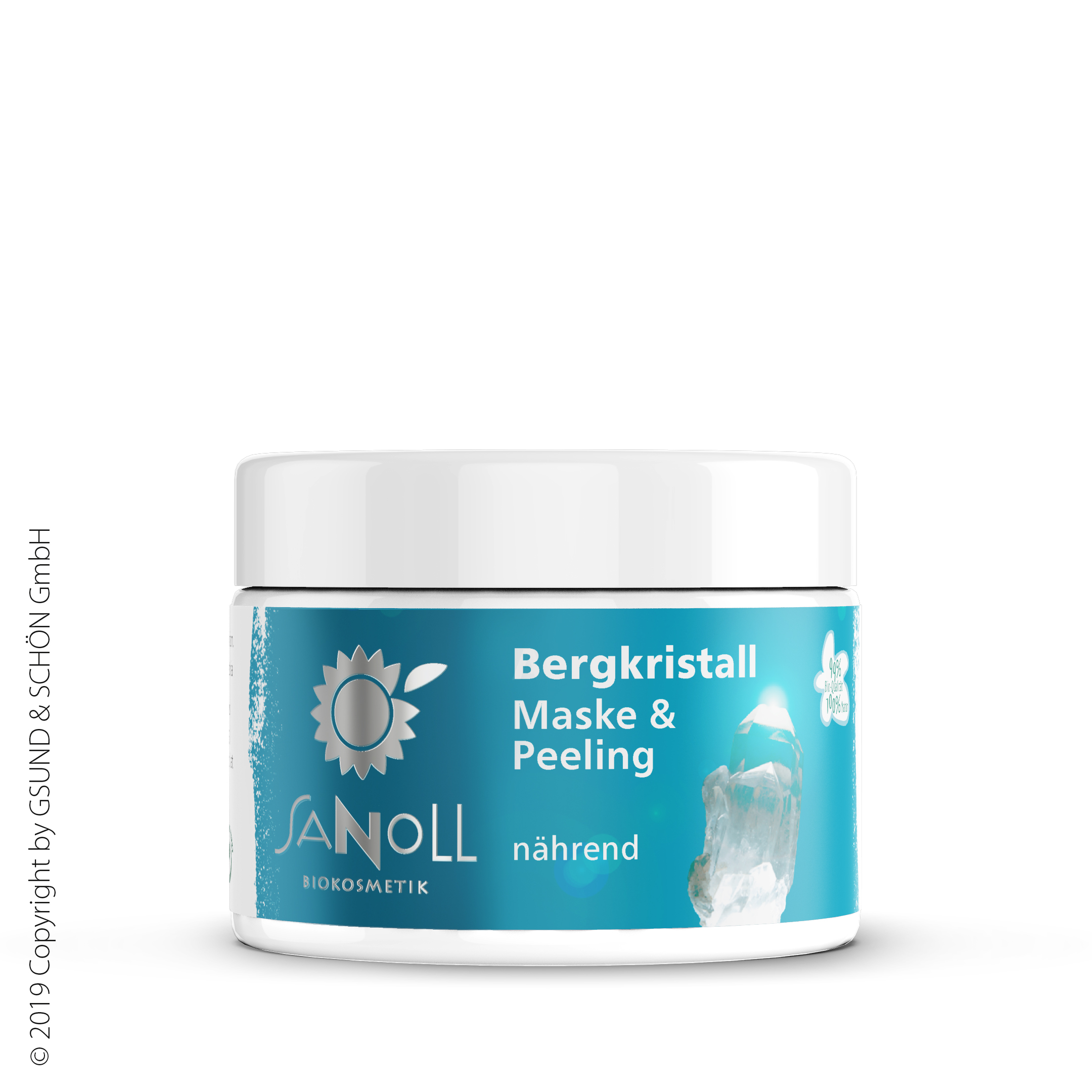 Bergkristall Maske & Peeling naehrend
