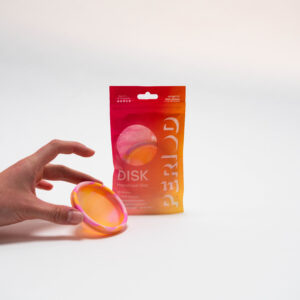 DISK Menstruationsdisk, pink-gelb
